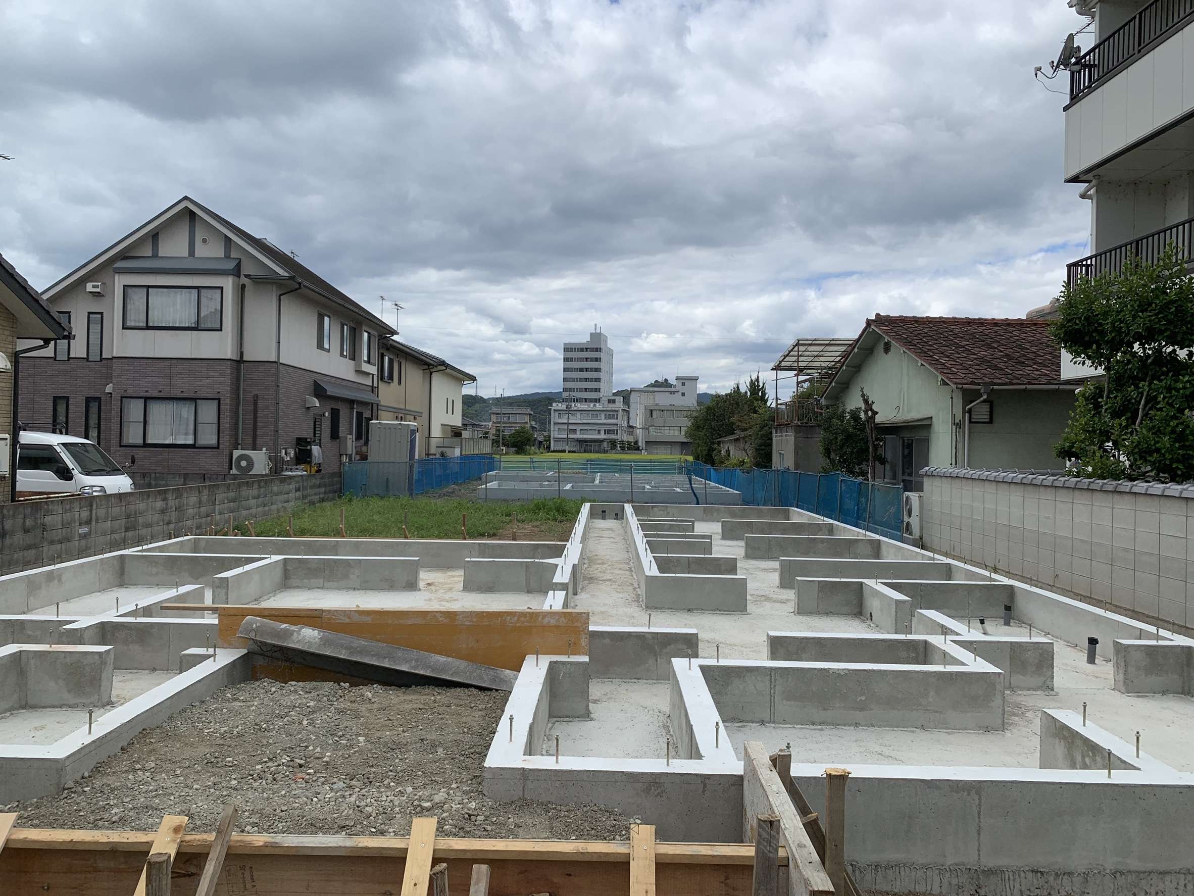 広島県福山市 新築工事 基礎工事の画像